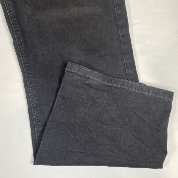 Lee Perfect Fit Just Below the Waist Jeans Women's 18S Black Cotton Blend - Picture 2 of 7